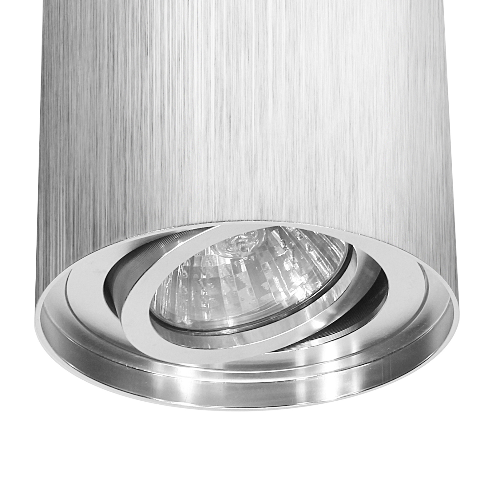 Tuba Gu10 srebrna szczotkowana Tuba Gu10 srebrna szczotkowana