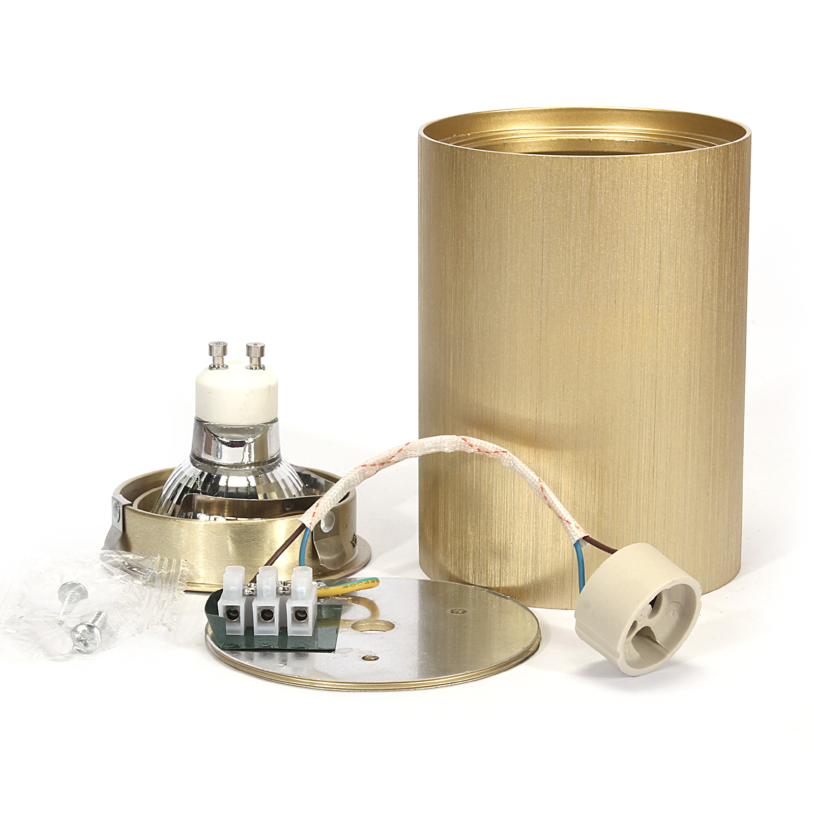 Tuba Gu10 złota PZE-911 Tuba Gu10 złota PZE-911