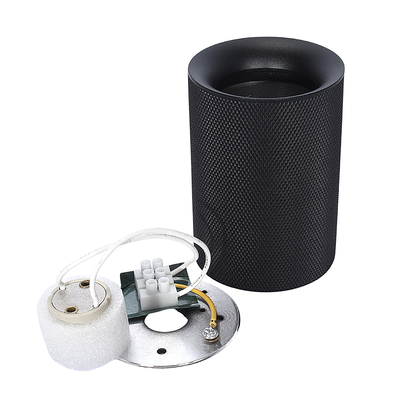 Tuba natynkowa Gu10 KJ2186 czarny Tuba natynkowa Gu10 KJ2186 czarny