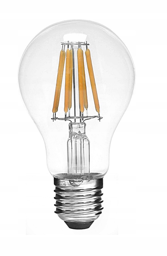 Żarówka LED Filament E27 ozdobna 4W barwa biała ciepła Edison Żarówka LED Filament E27 ozdobna 4W barwa biała ciepła Edison