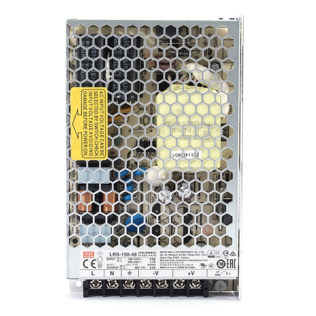 Zasilacz do szyn magnetycznych 150W LRS-150-48 Zasilacz do szyn magnetycznych 150W LRS-150-48