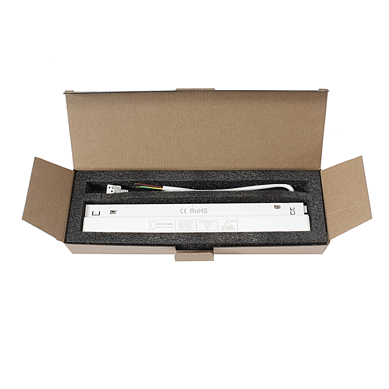 Zasilacz wpinany do szyn magnetycznych 200W DY-YT200W Biały Zasilacz wpinany do szyn magnetycznych 200W DY-YT200W Biały