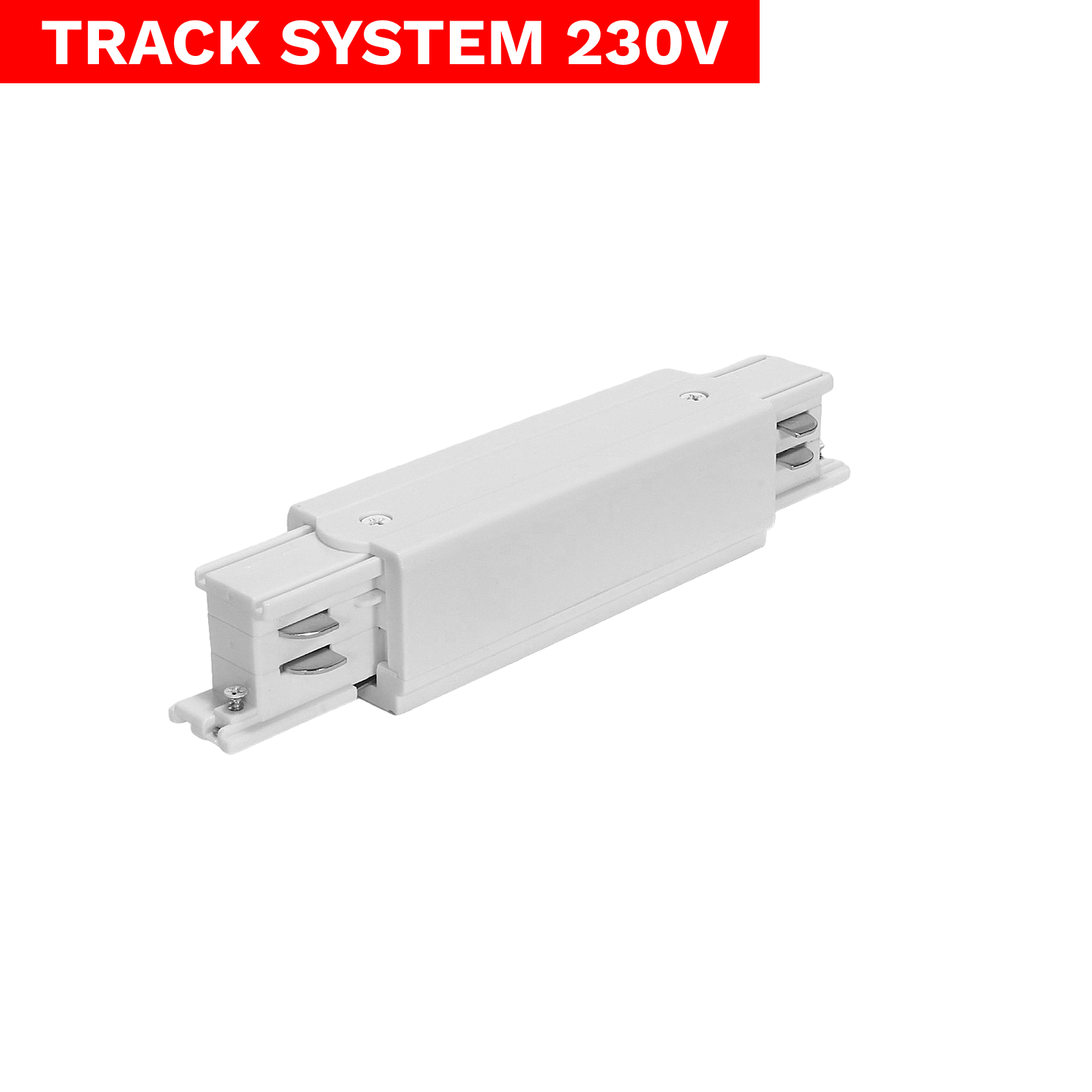 Zasilanie środkowe Track System LL-DX4 biały Zasilanie środkowe Track System LL-DX4 biały