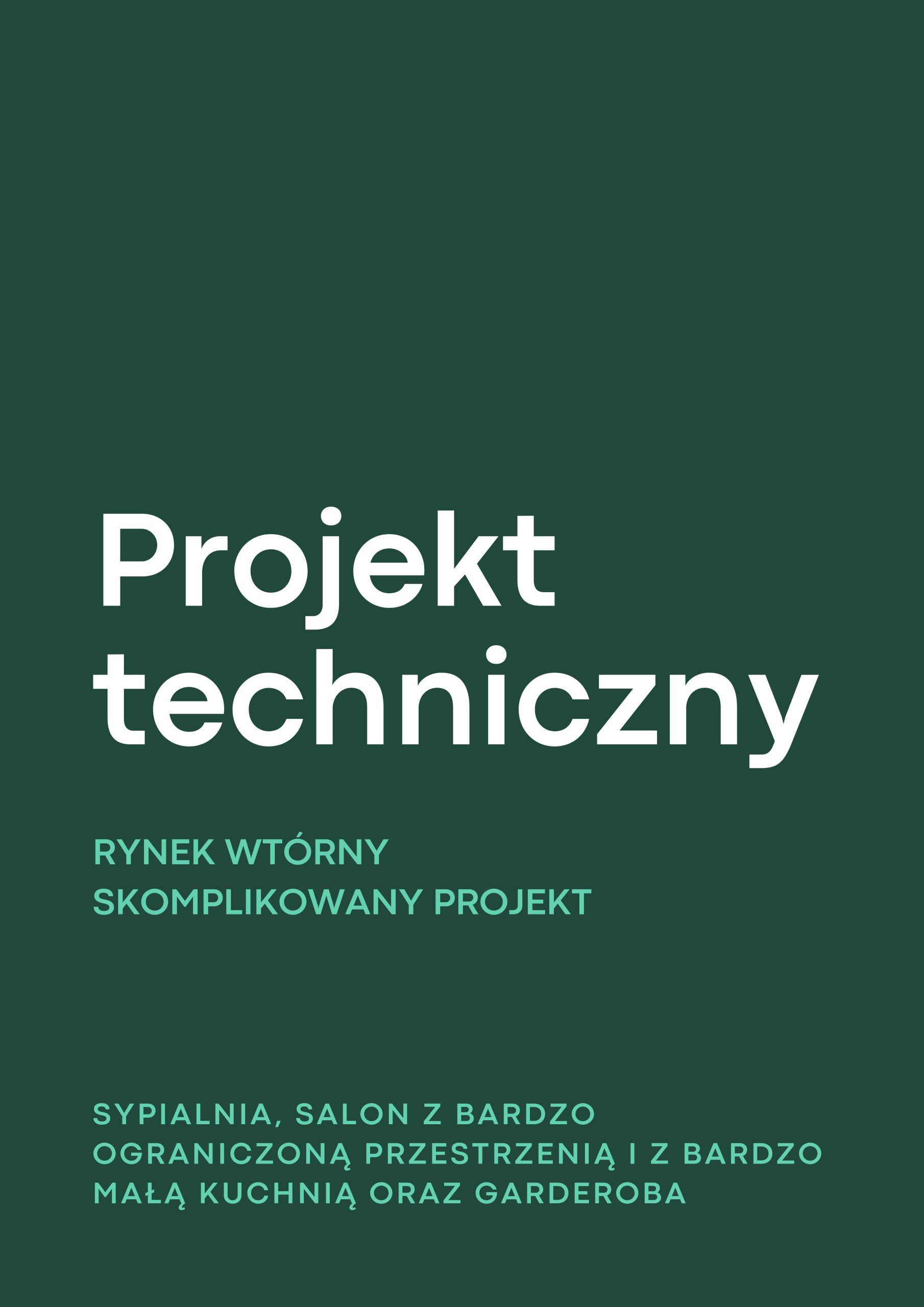 GOTOWY PLIK TECHNICZNY ZE WSKAZÓWKAMI, WIEDZĄ TECHNICZNĄ - BARDZO DOBRZE OPRACOWANY - I UWAGA! RYNEK WTÓRNY (TRUDNY)