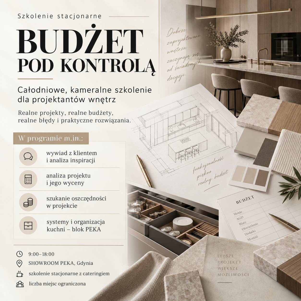 BUDŻET POD KONTROLĄ - całodniowe stacjonarne szkolenie GDYNIA - 29.10.2026r. BUDŻET POD KONTROLĄ - całodniowe stacjonarne szkolenie GDYNIA - 29.10.2026r.